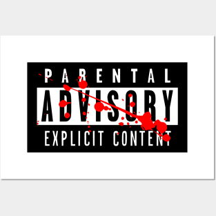 Parental Advisory Posters and Art